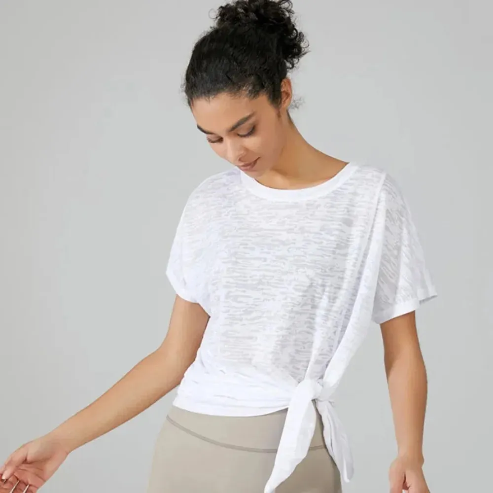 Summer Yoga Tops - Women's Sport Shirt