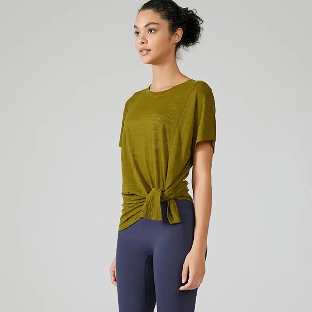 Summer Yoga Tops - Women's Sport Shirt