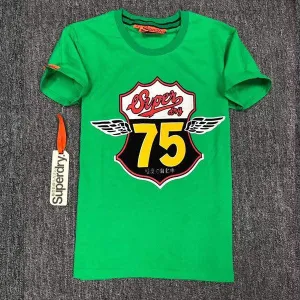 Super Dry Fat 75 Reworked Classic T-Shirt Green