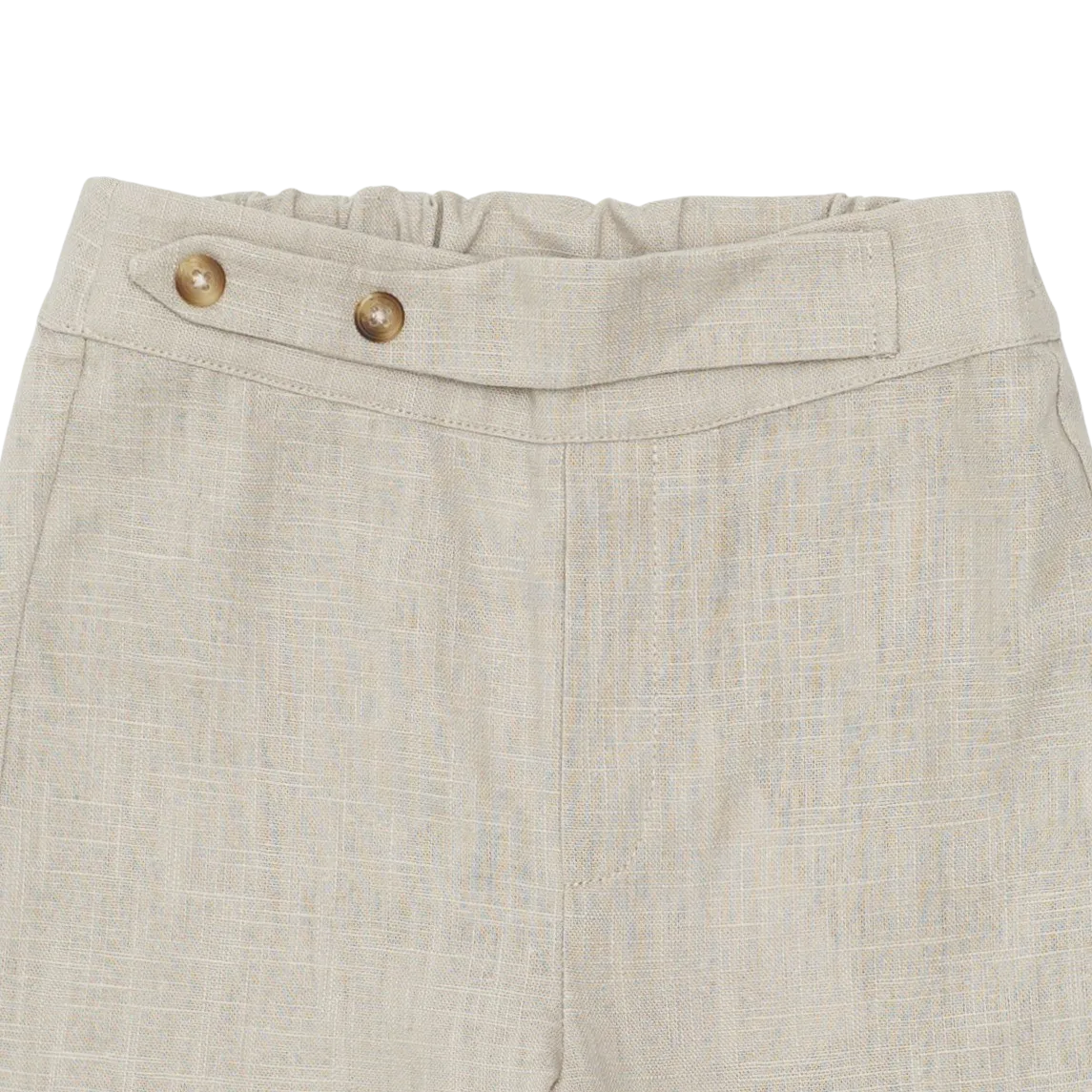 Surua Linen Trousers | Soft Taupe