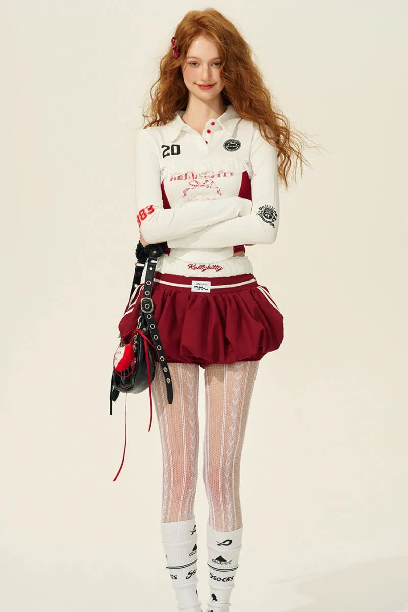 Sweet Sporty Top / Skirt / Pants / Leggings