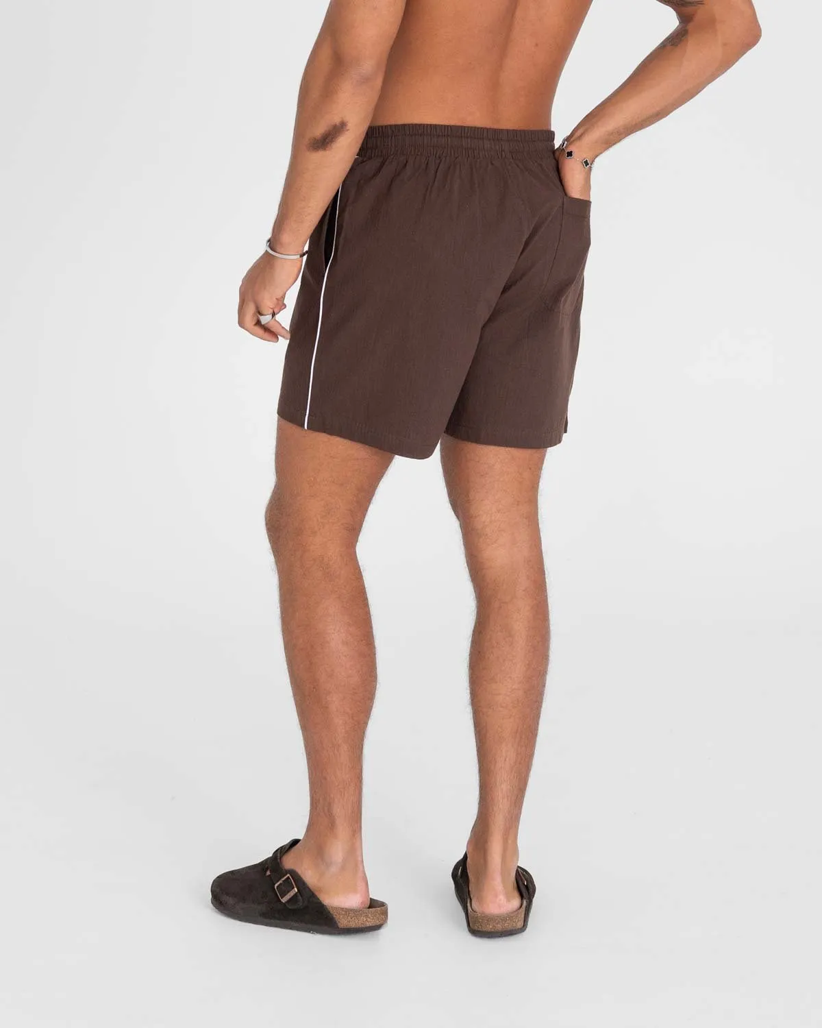 Swim Shorts Brown
