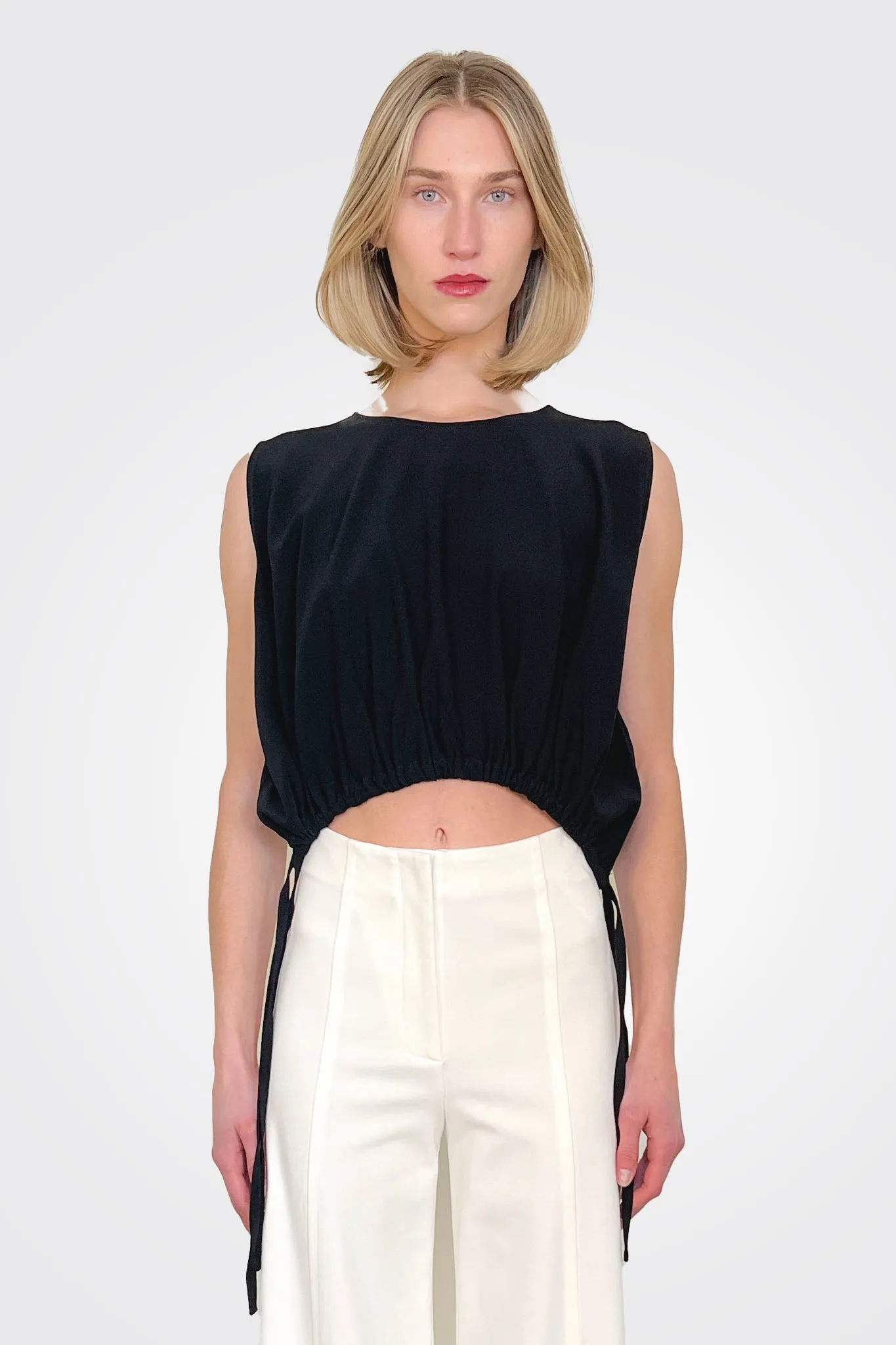 Synched Blouse - Noir