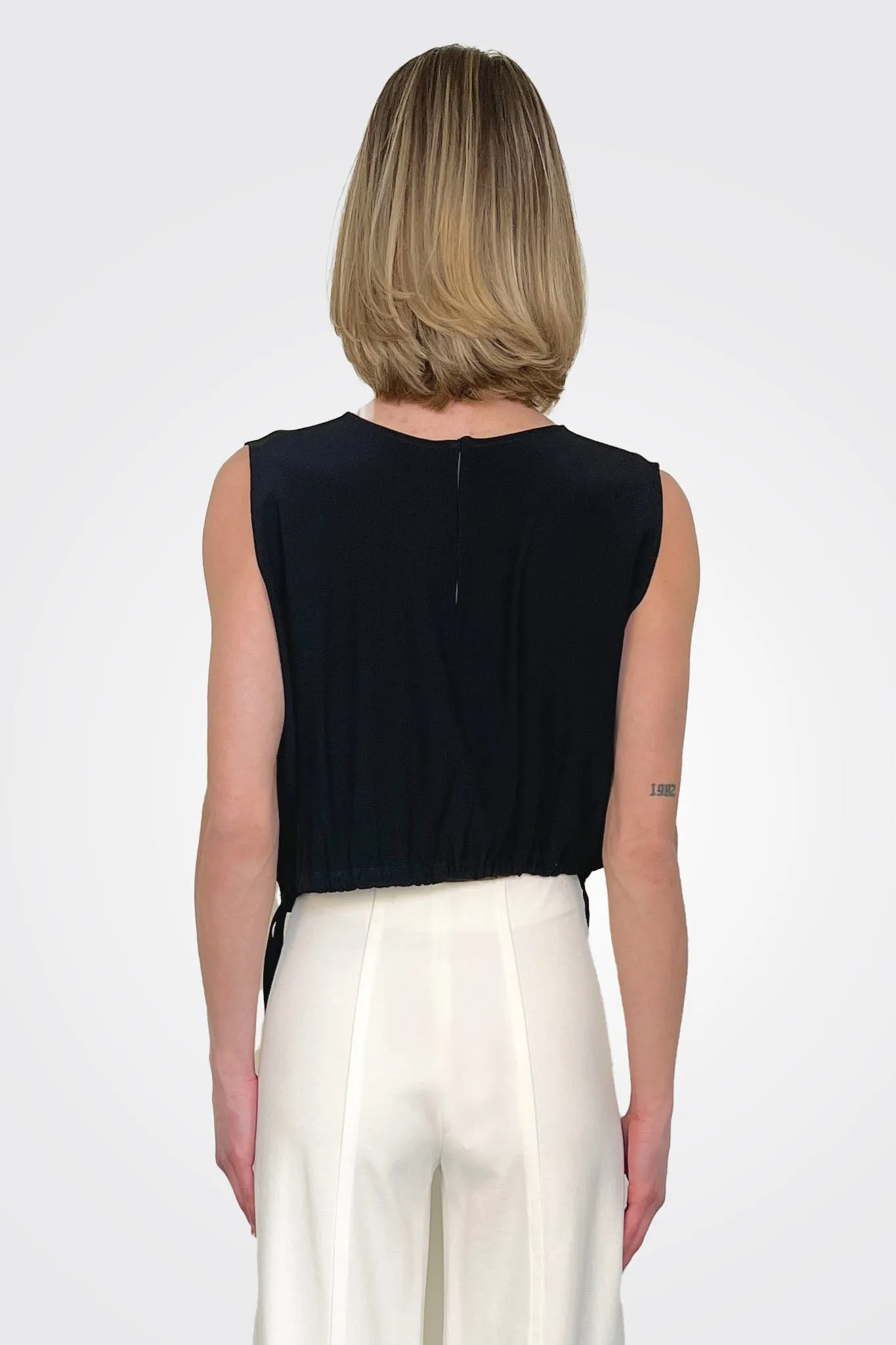 Synched Blouse - Noir