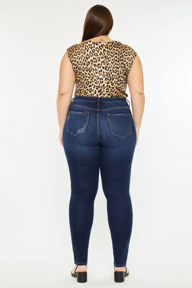 Tabetha High Rise Curvy Fit Jeans (Plus Size)
