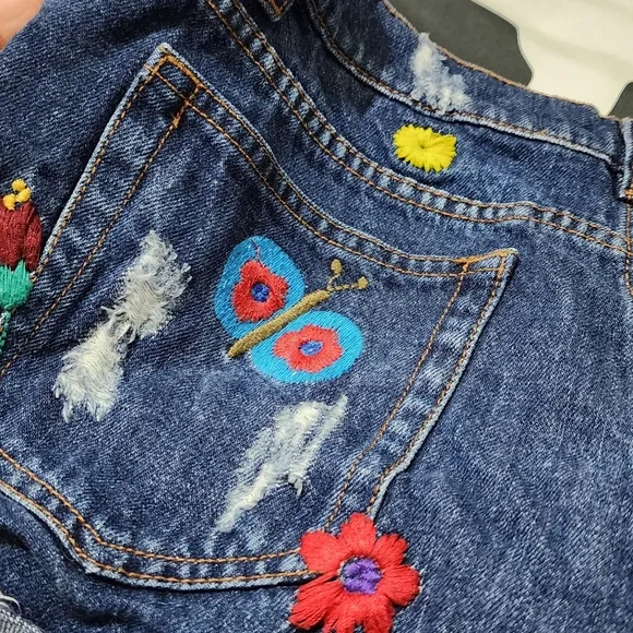 the kooples jean shorts