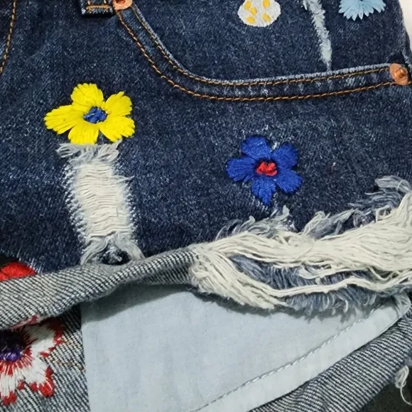 the kooples jean shorts