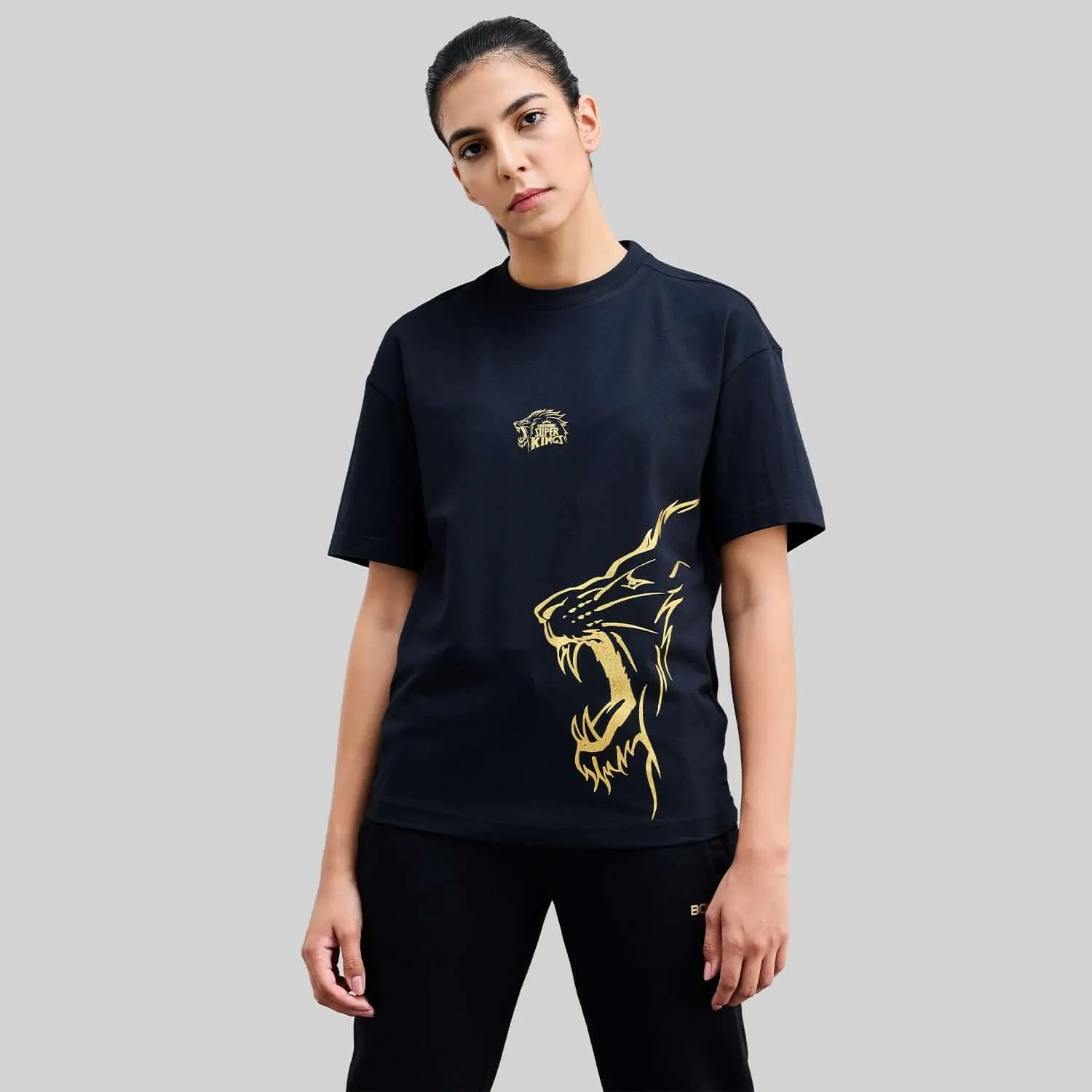 The Mahi Way - Official CSK Womens Oversized Tees Combo