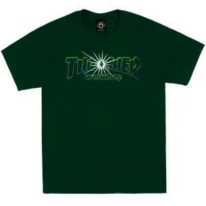 Thrasher - X AWS Nova Tee Forest Green
