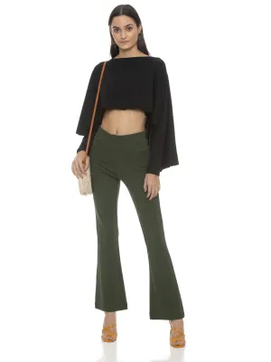 THROW & GO TOP (BLACK)