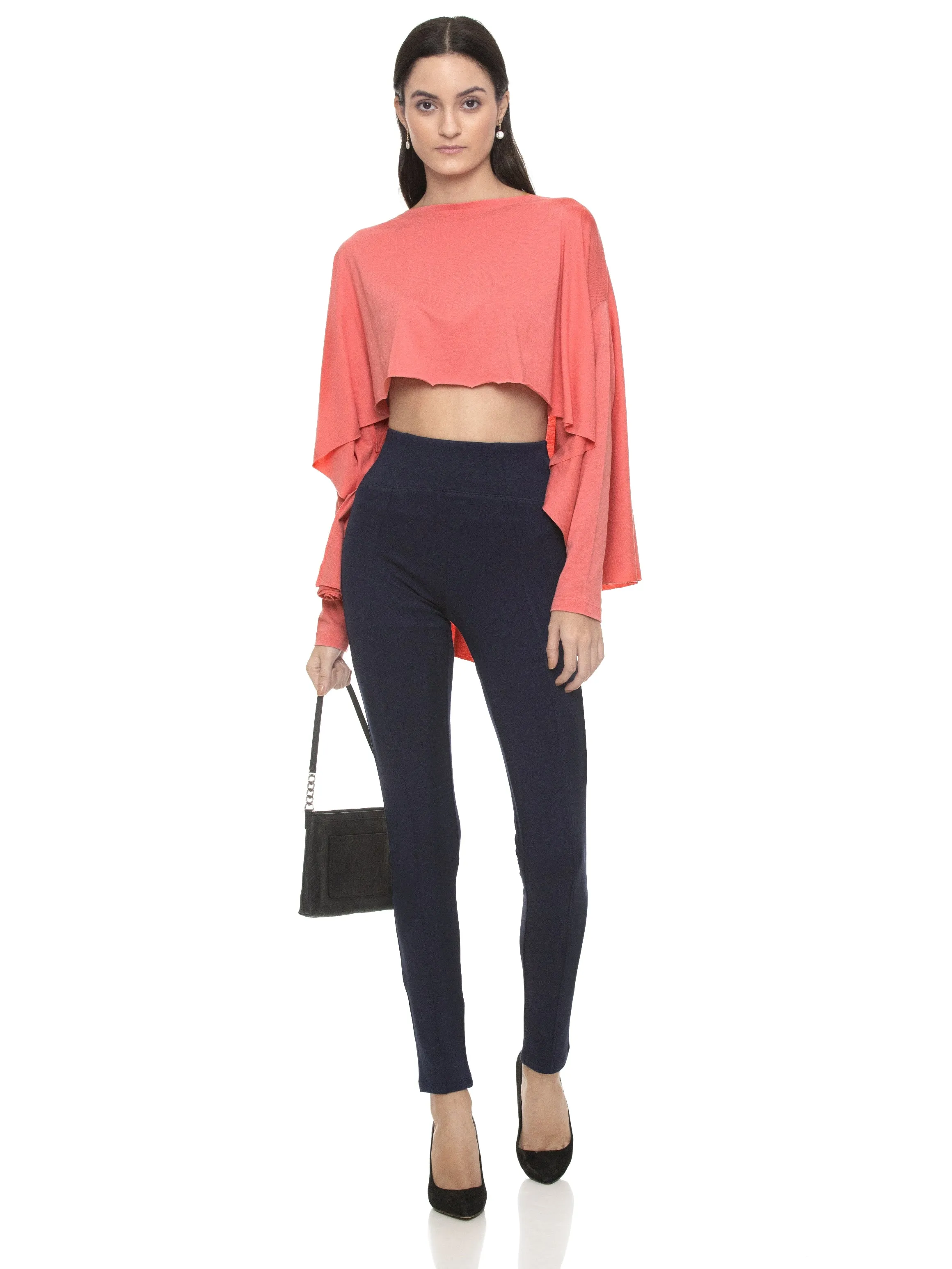 THROW & GO TOP (DUSTY PINK)