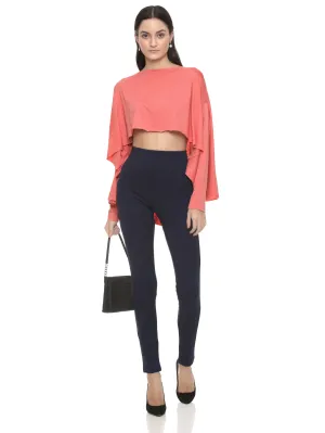 THROW & GO TOP (DUSTY PINK)
