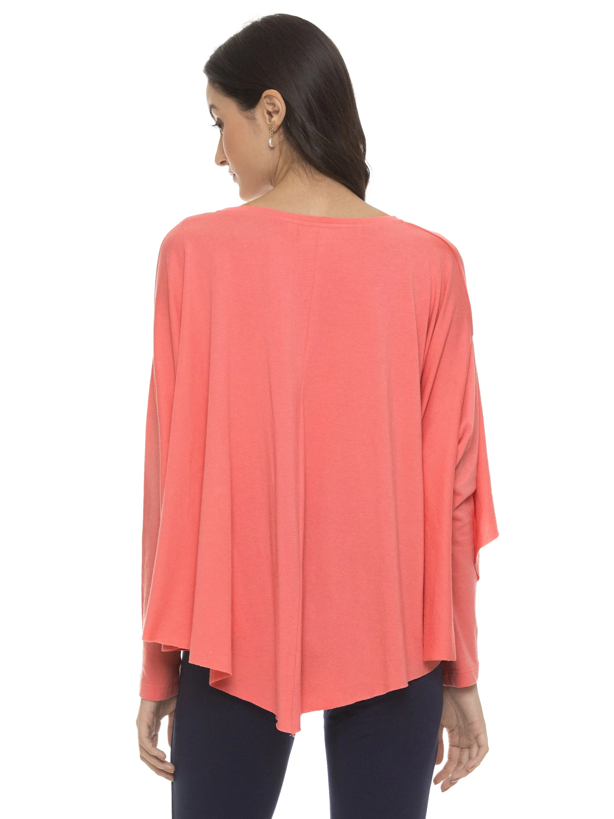 THROW & GO TOP (DUSTY PINK)