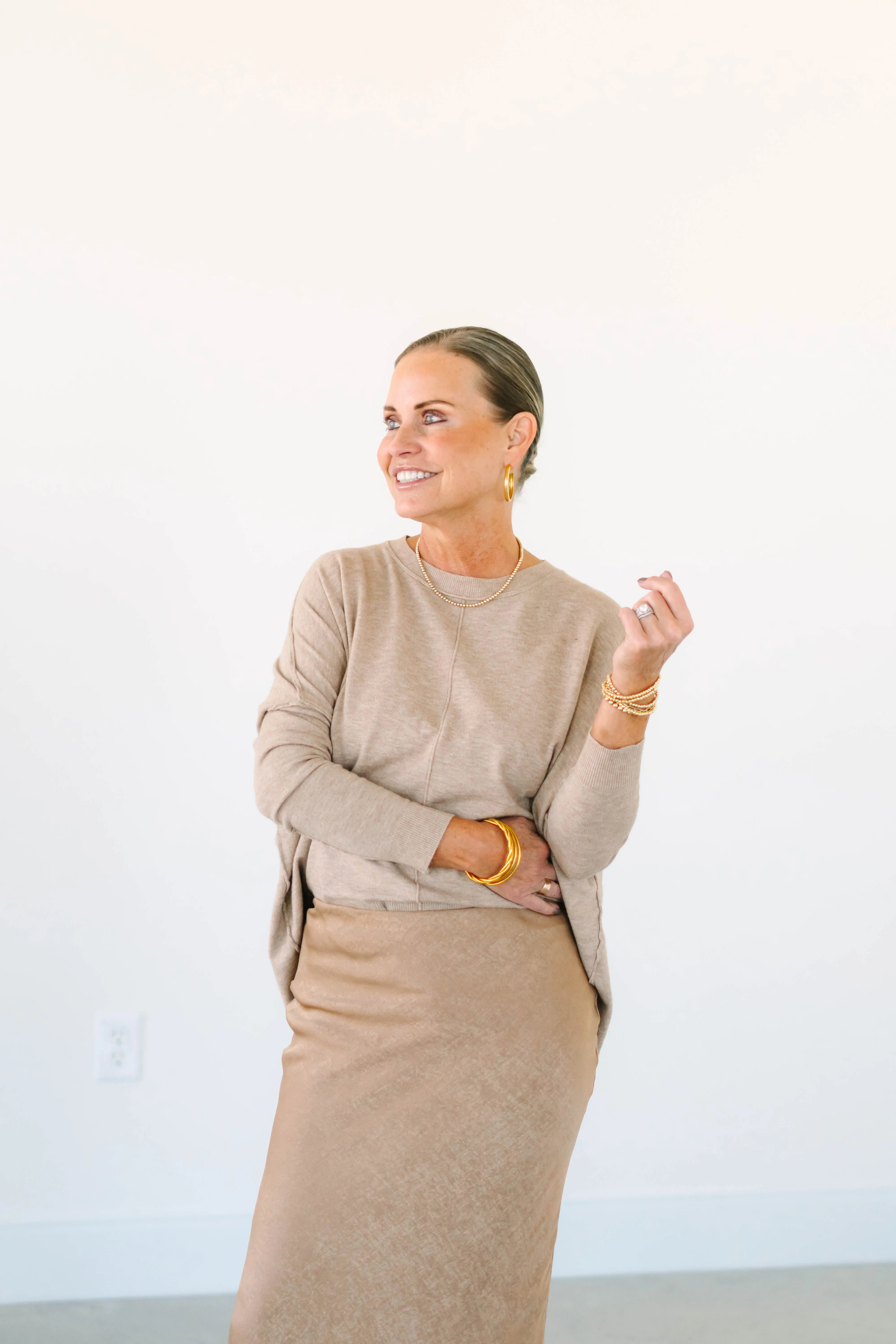 Toasty Taupe Sweater