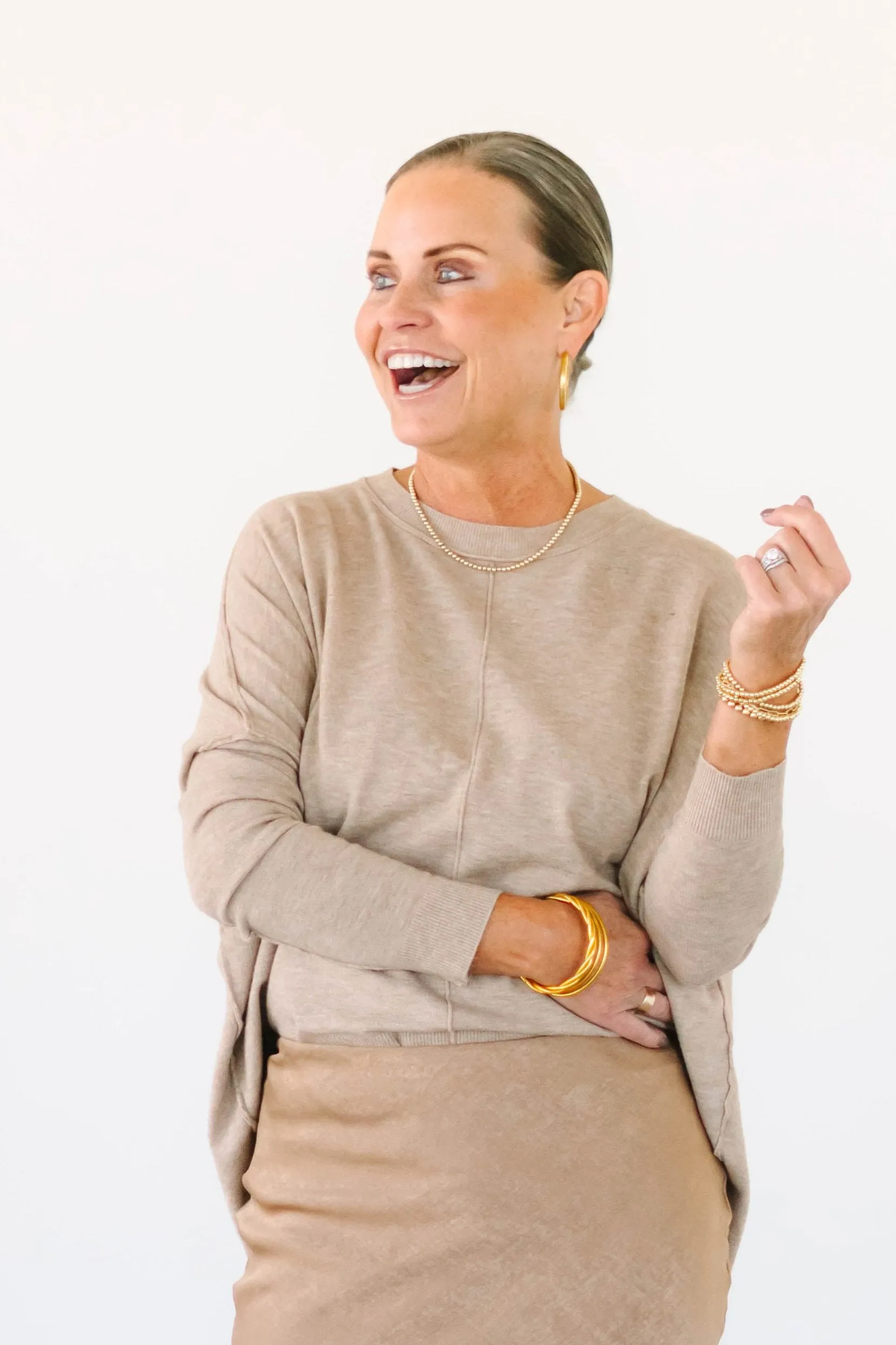 Toasty Taupe Sweater