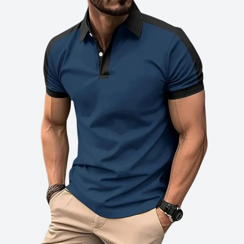 Trendy Short Sleeve Polo Shirt for Men