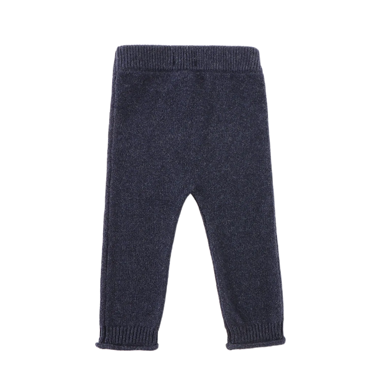 Trig Merino Wool Trousers | Blue Marine Melange