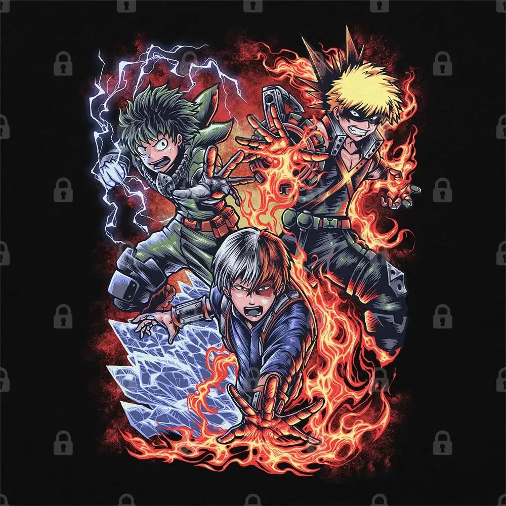 Trio Hero Academia T-Shirt