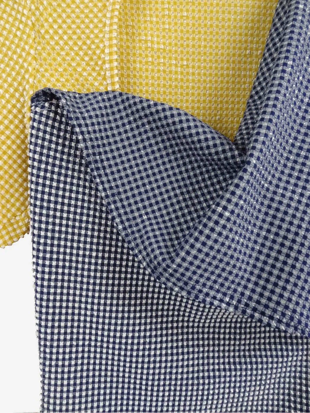 Two-Tone Front Drape Top