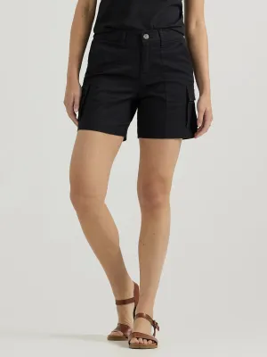 Ultra Lux Comfort Flex-to-Go Relaxed Fit Cargo Short - Unionall Black - 112346778
