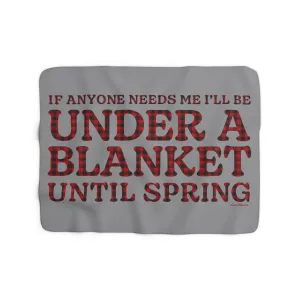 Under A Blanket Sherpa Fleece Blanket