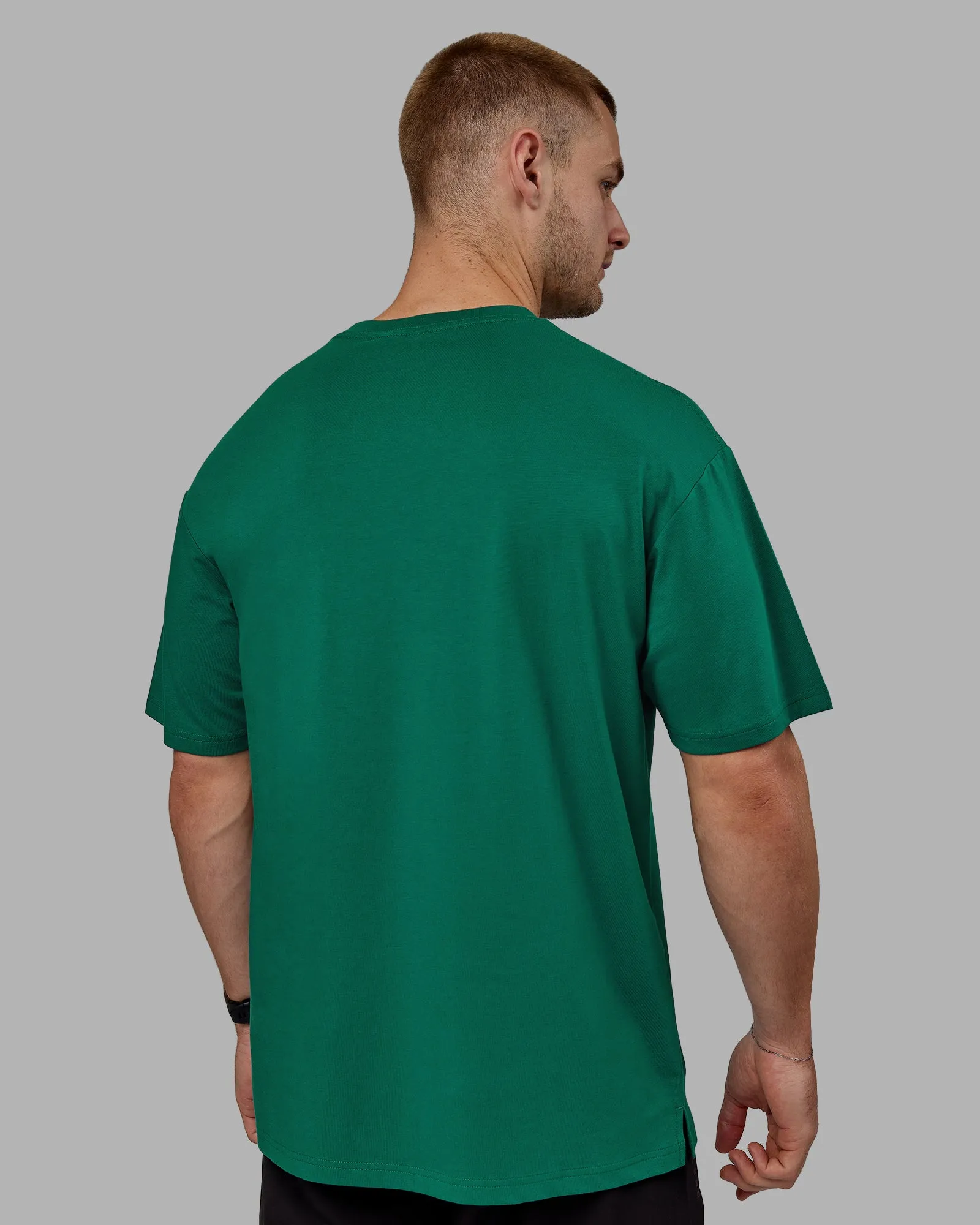 Unisex 1% Better FLXCotton Tee Oversize - Green-Gold