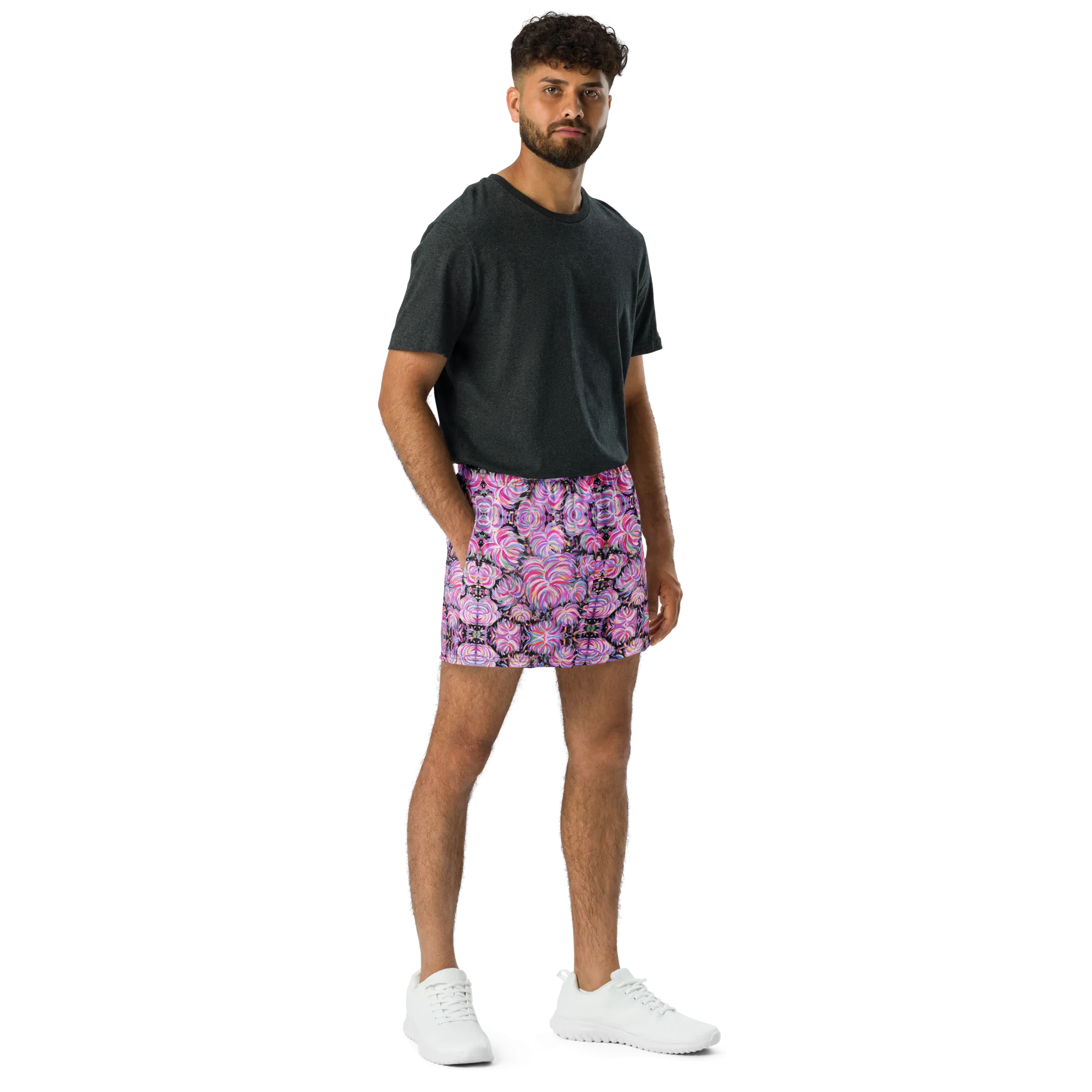 Unisex Running Shorts (Recycled Material)- "Fluffy" Design