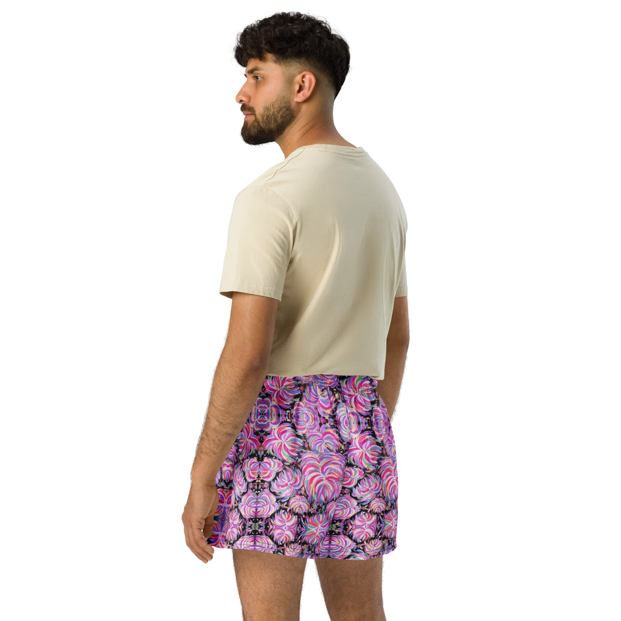 Unisex Running Shorts (Recycled Material)- "Fluffy" Design