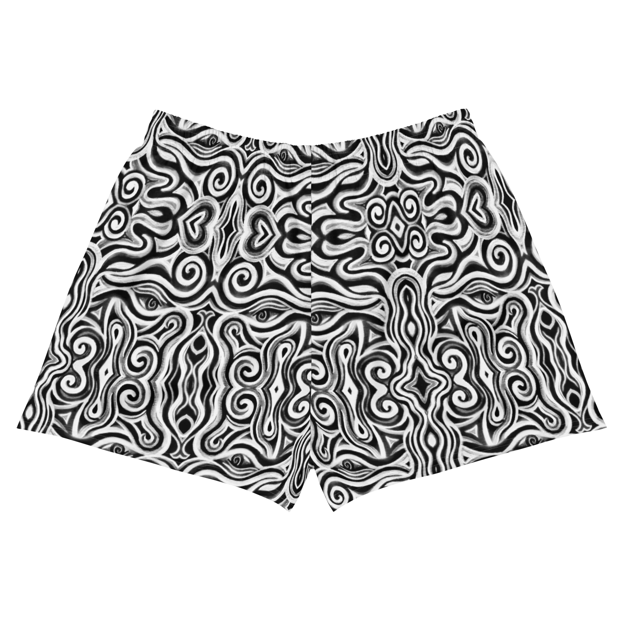 Unisex Running Shorts (Recycled Material)- "Time Travel" Design