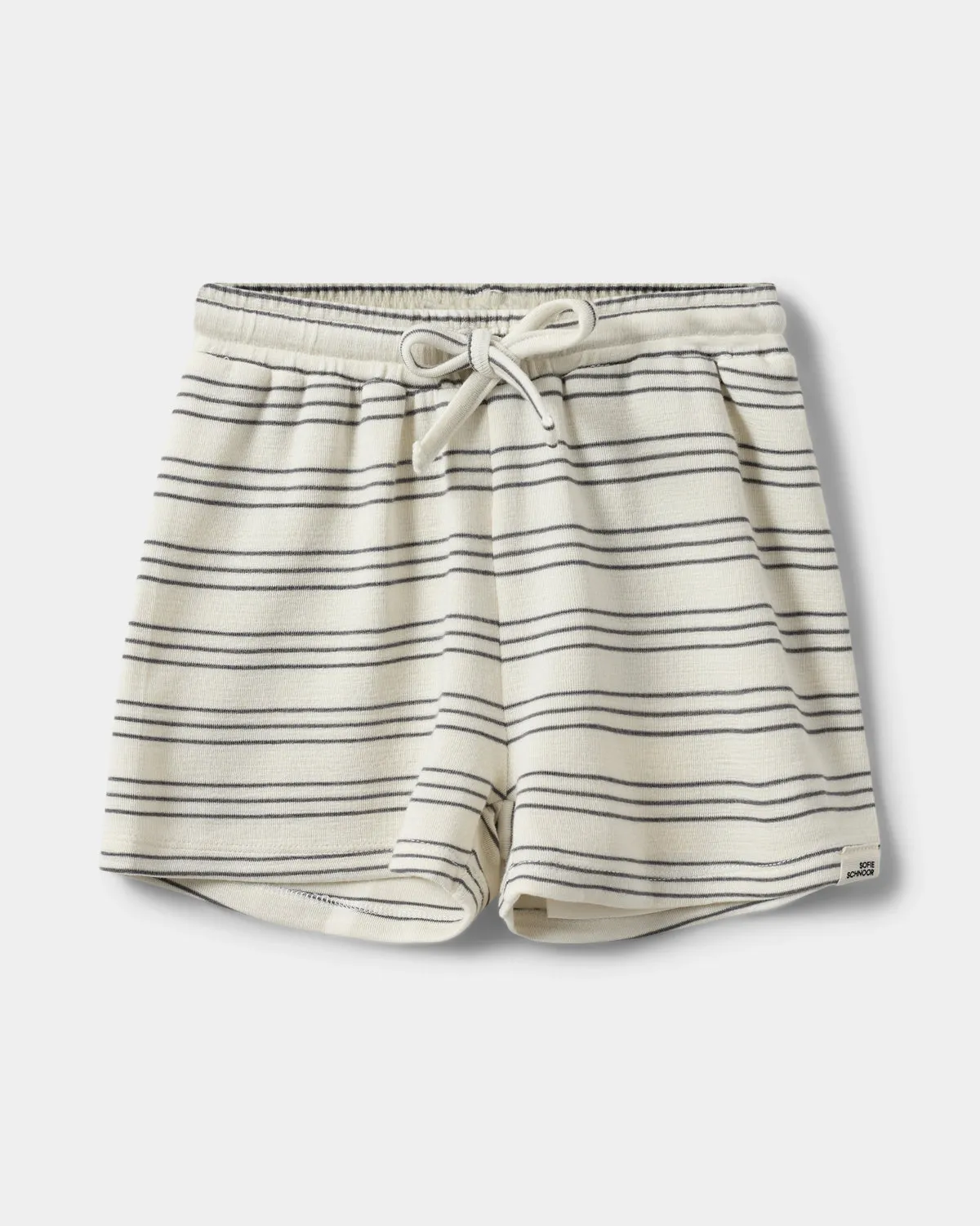 VALDESB SHORTS - Antique White w Blue