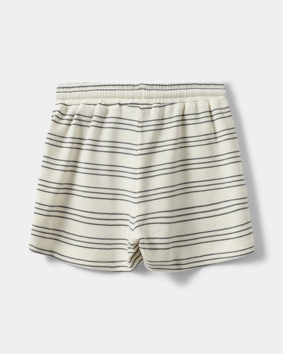 VALDESB SHORTS - Antique White w Blue
