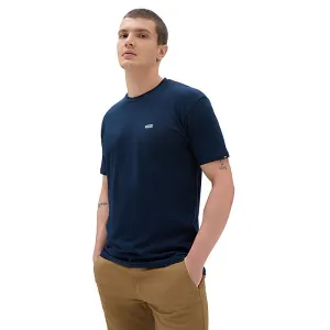 Vans Left Chest Logo Tee - Navy White