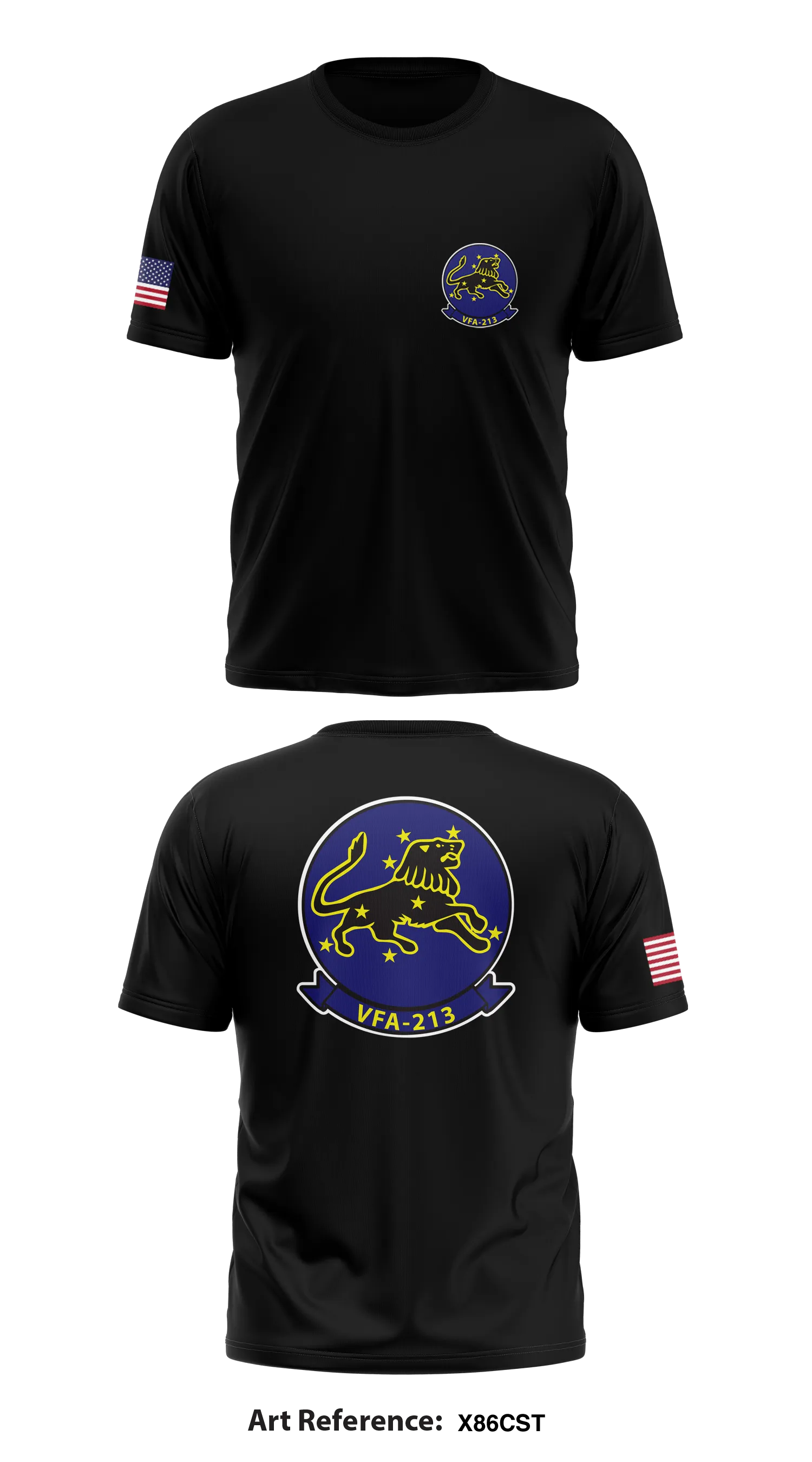 VFA 213 Store 1 Core Men's SS Performance Tee - x86CST