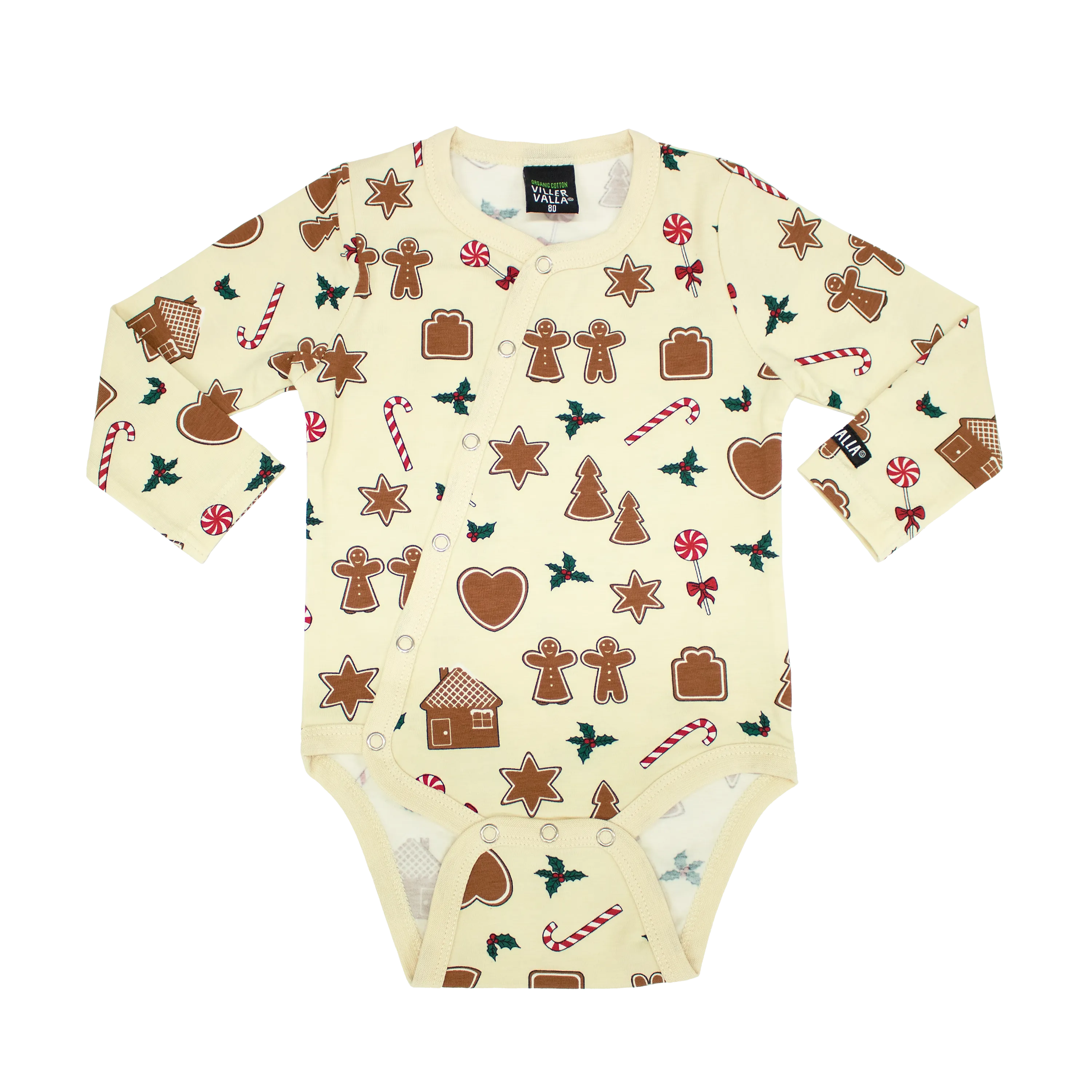 Villervalla - LS Bodysuit - Gingerbread - Oat