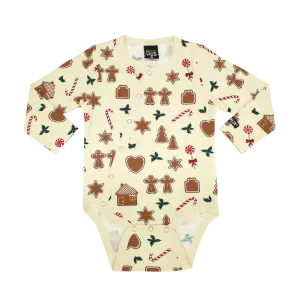 Villervalla - LS Bodysuit - Gingerbread - Oat