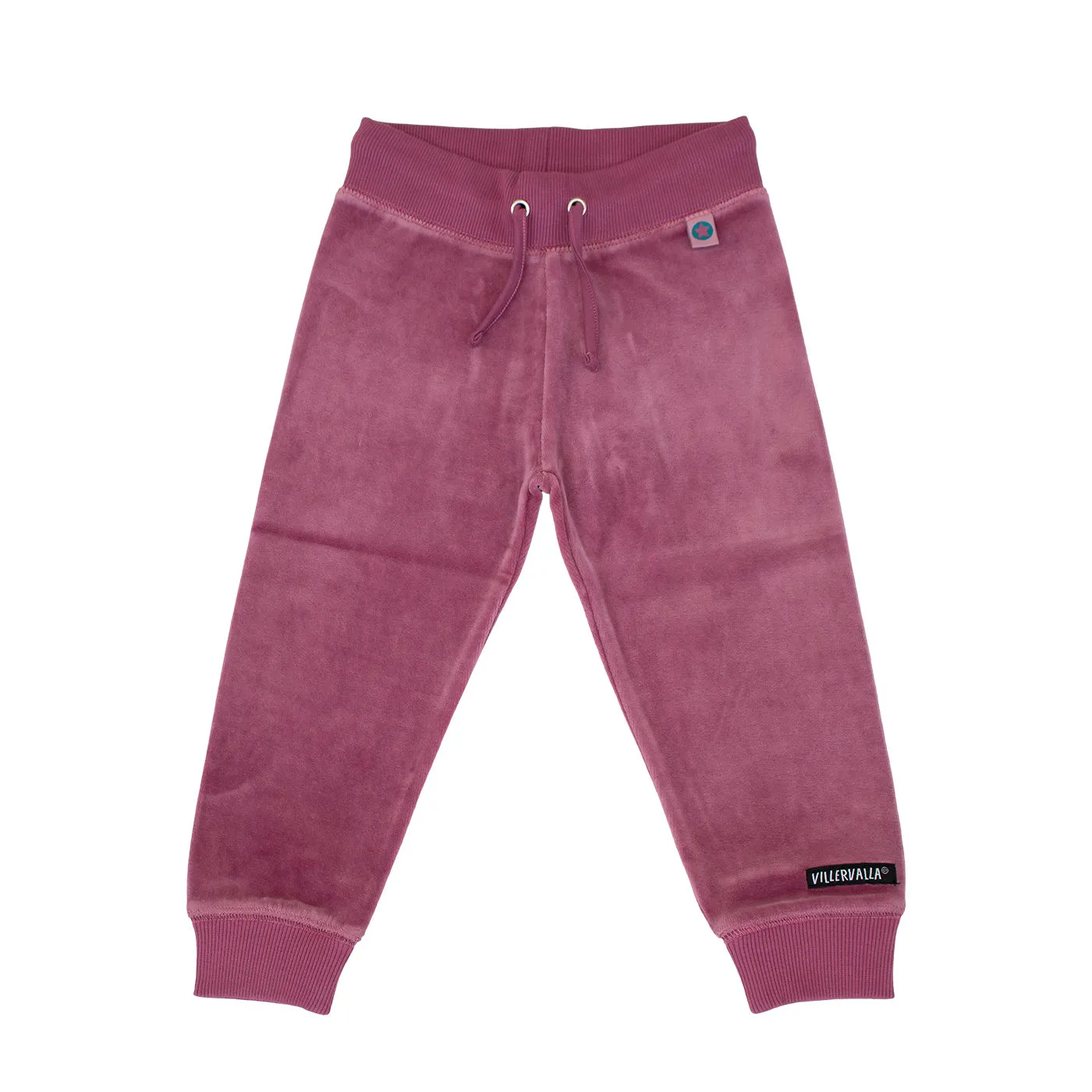 Villervalla - Relaxed Pants - Velour - Smoothie