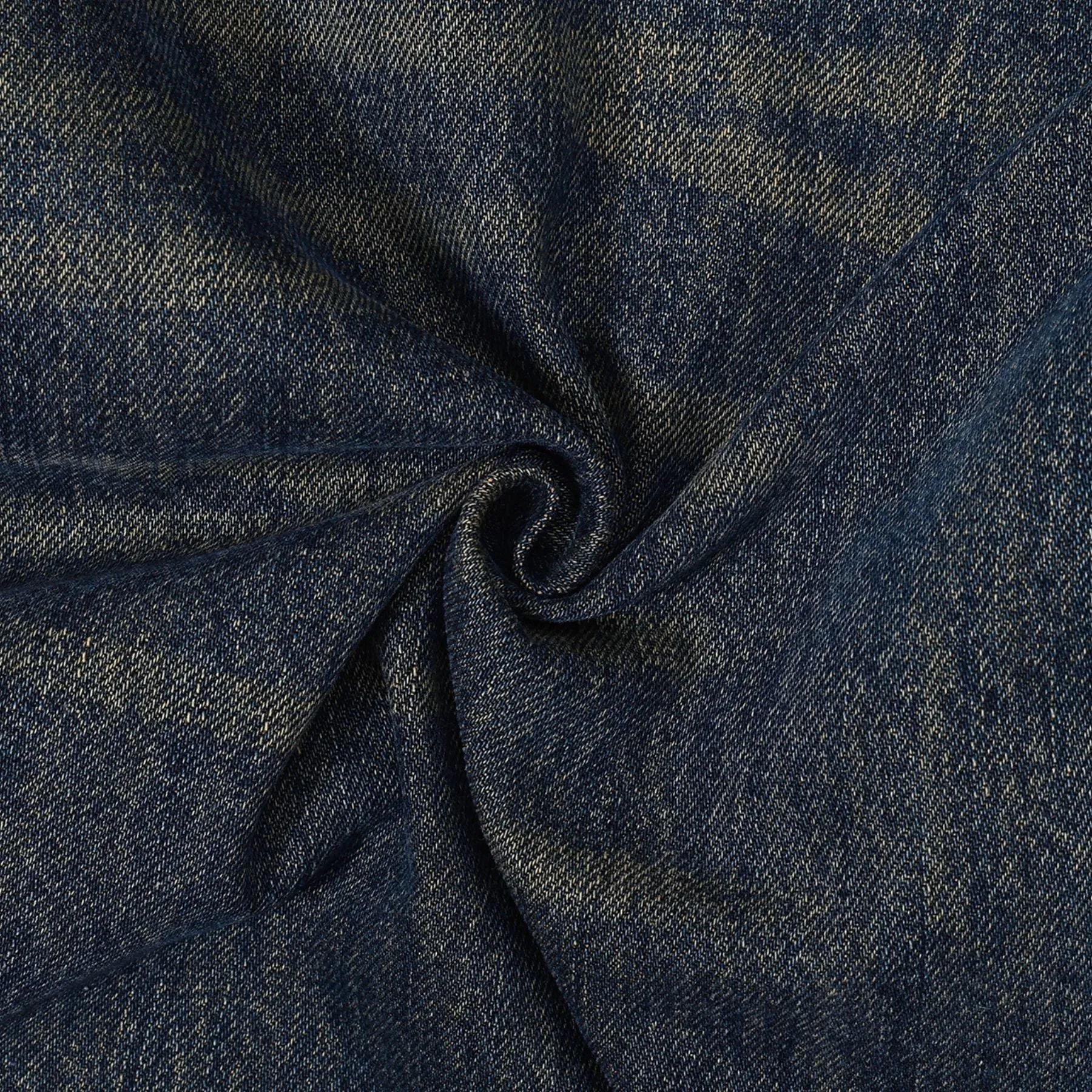 Vintage Washed Straight Leg Jeans