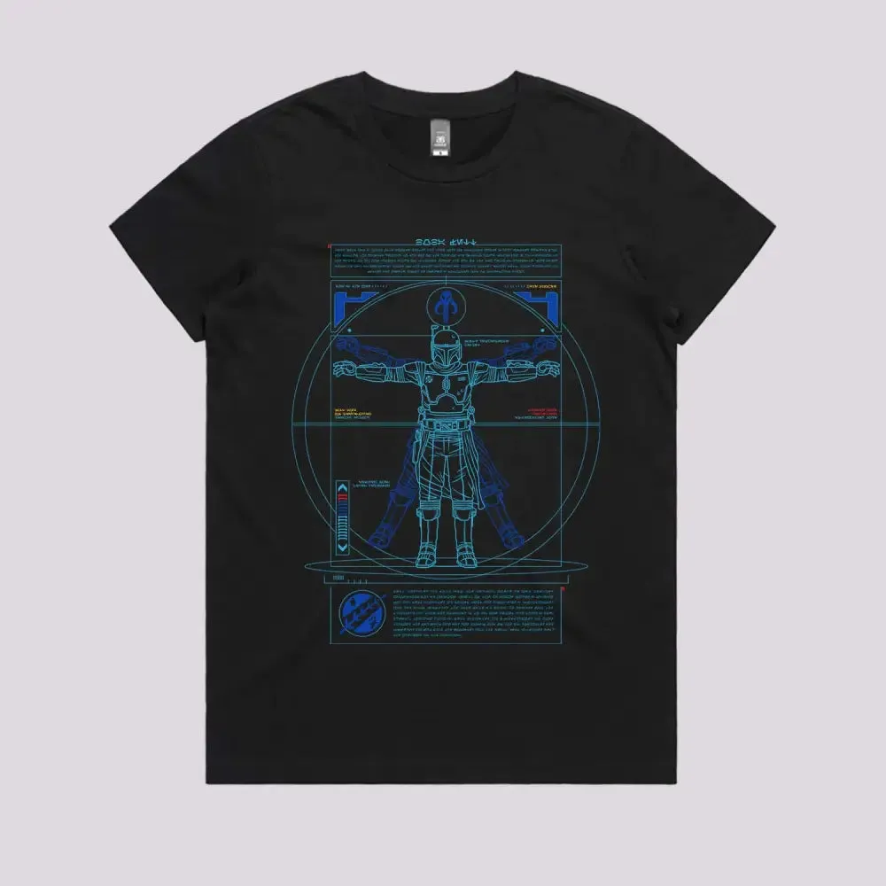 Vitruvian Fett T-Shirt