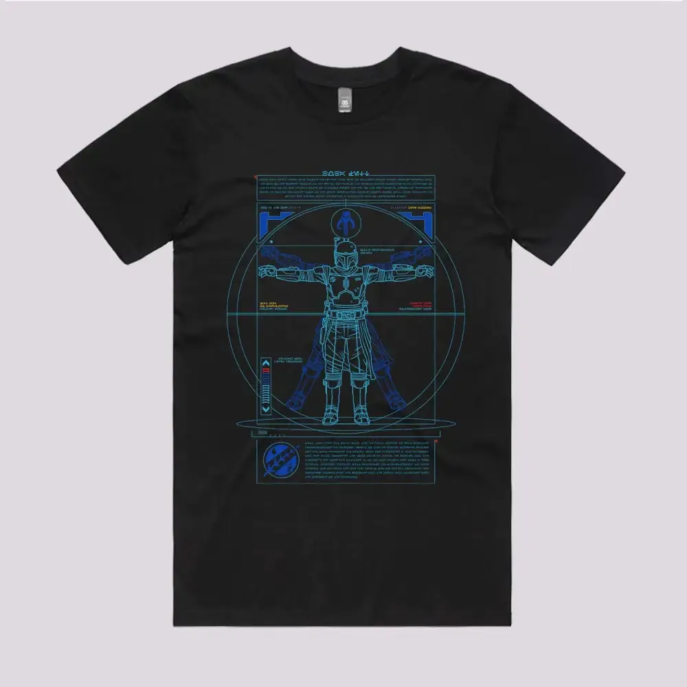 Vitruvian Fett T-Shirt