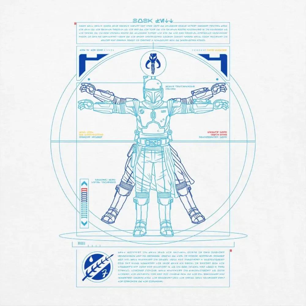 Vitruvian Fett T-Shirt