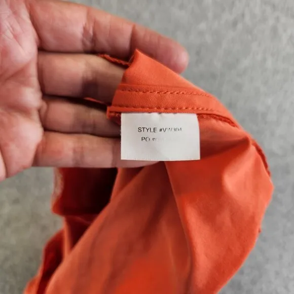 Vuori Shorts Womens S Orange Clementine Short 2.0 Performance Mesh Brief Liner