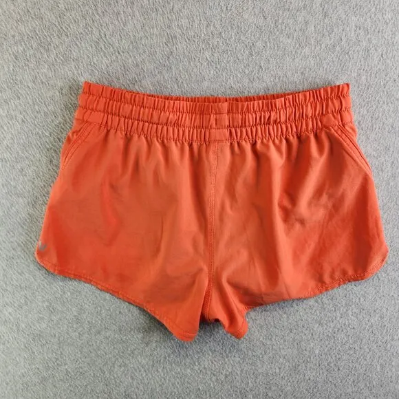 Vuori Shorts Womens S Orange Clementine Short 2.0 Performance Mesh Brief Liner