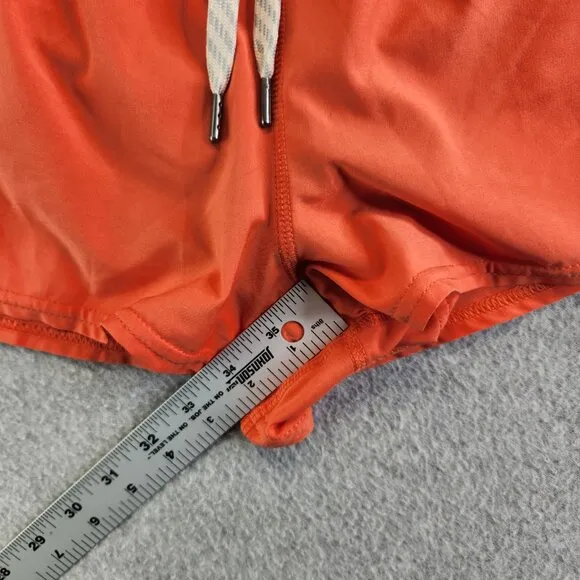Vuori Shorts Womens S Orange Clementine Short 2.0 Performance Mesh Brief Liner