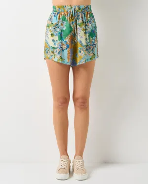 Walnut Melbourne - Tropez Short - Peony Patchwork