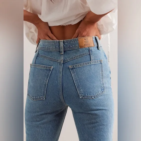 We The Free- Xena High Rise Slim Straight- 28