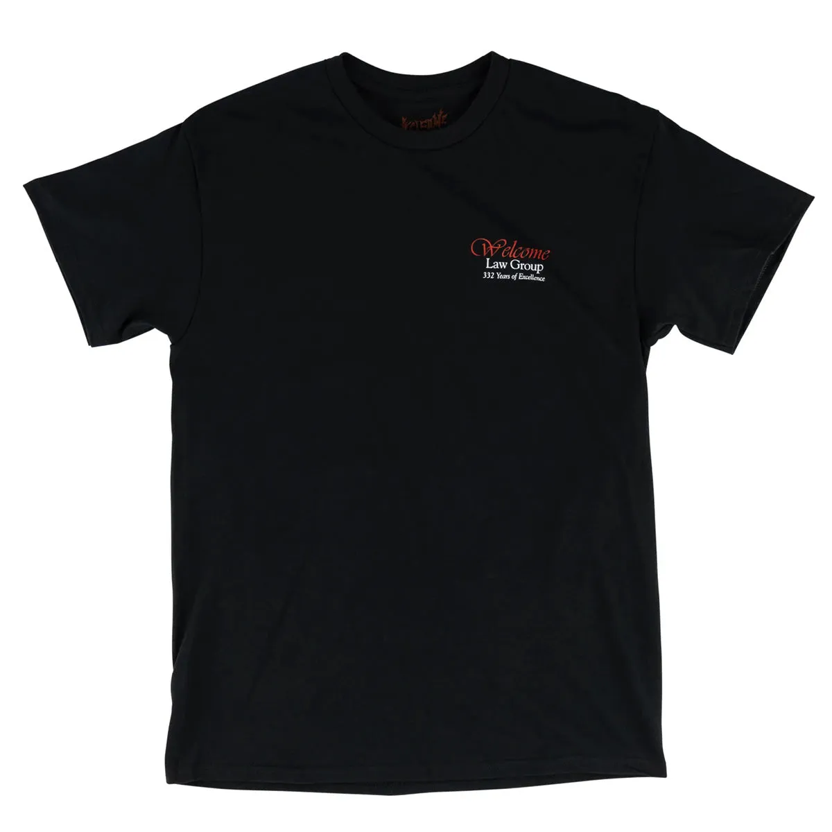 Welcome - Defence Tee Black