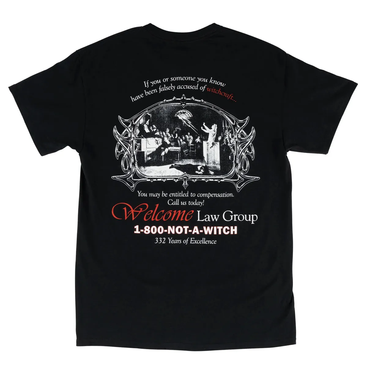 Welcome - Defence Tee Black
