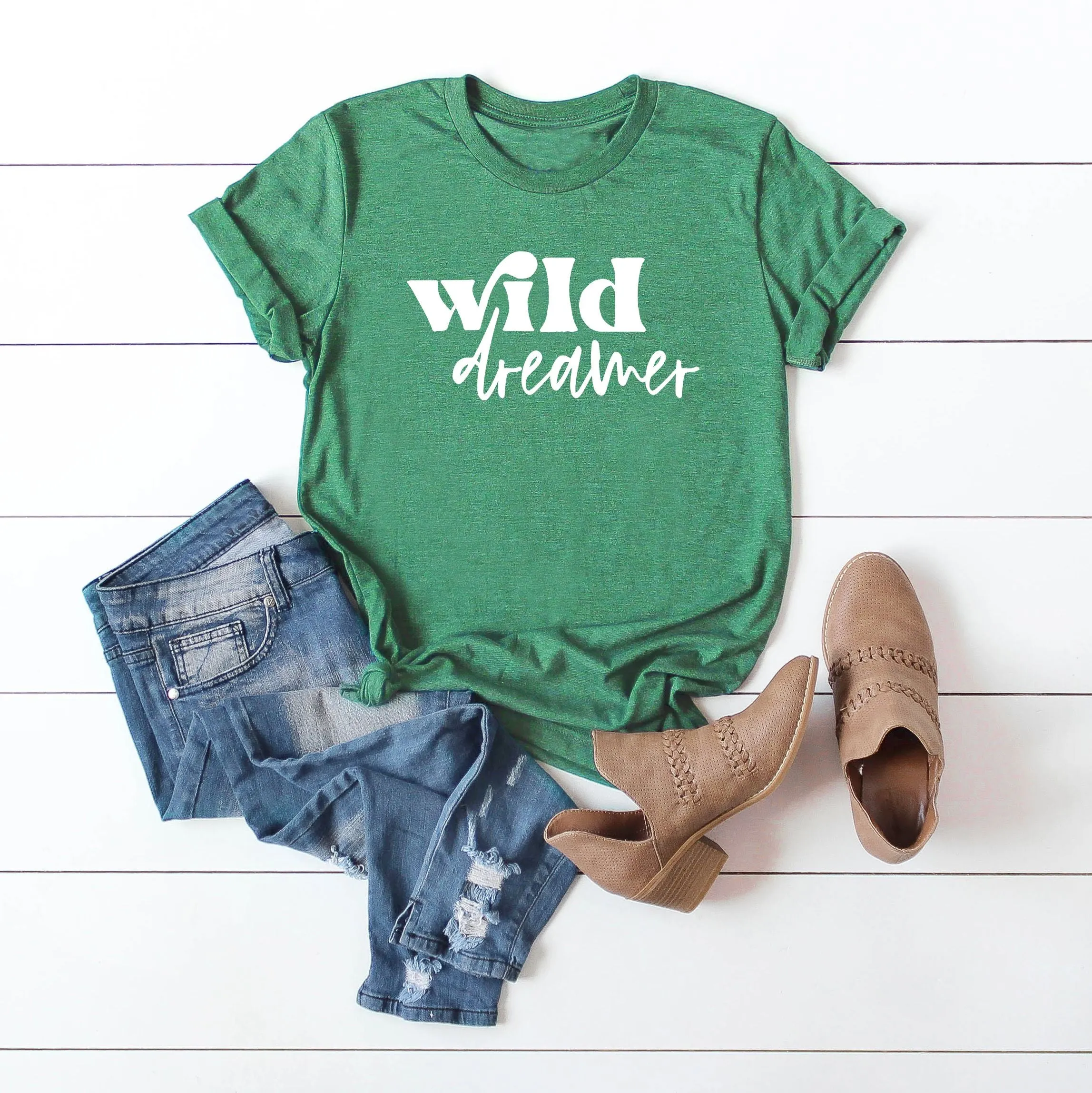 Wild Dreamer | Short Sleeve Crew Neck