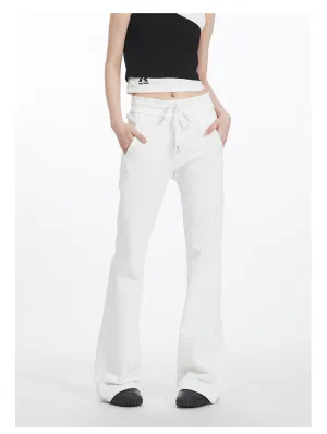 Women's High-Waist Flare Pants | Retro Sport Track Pants