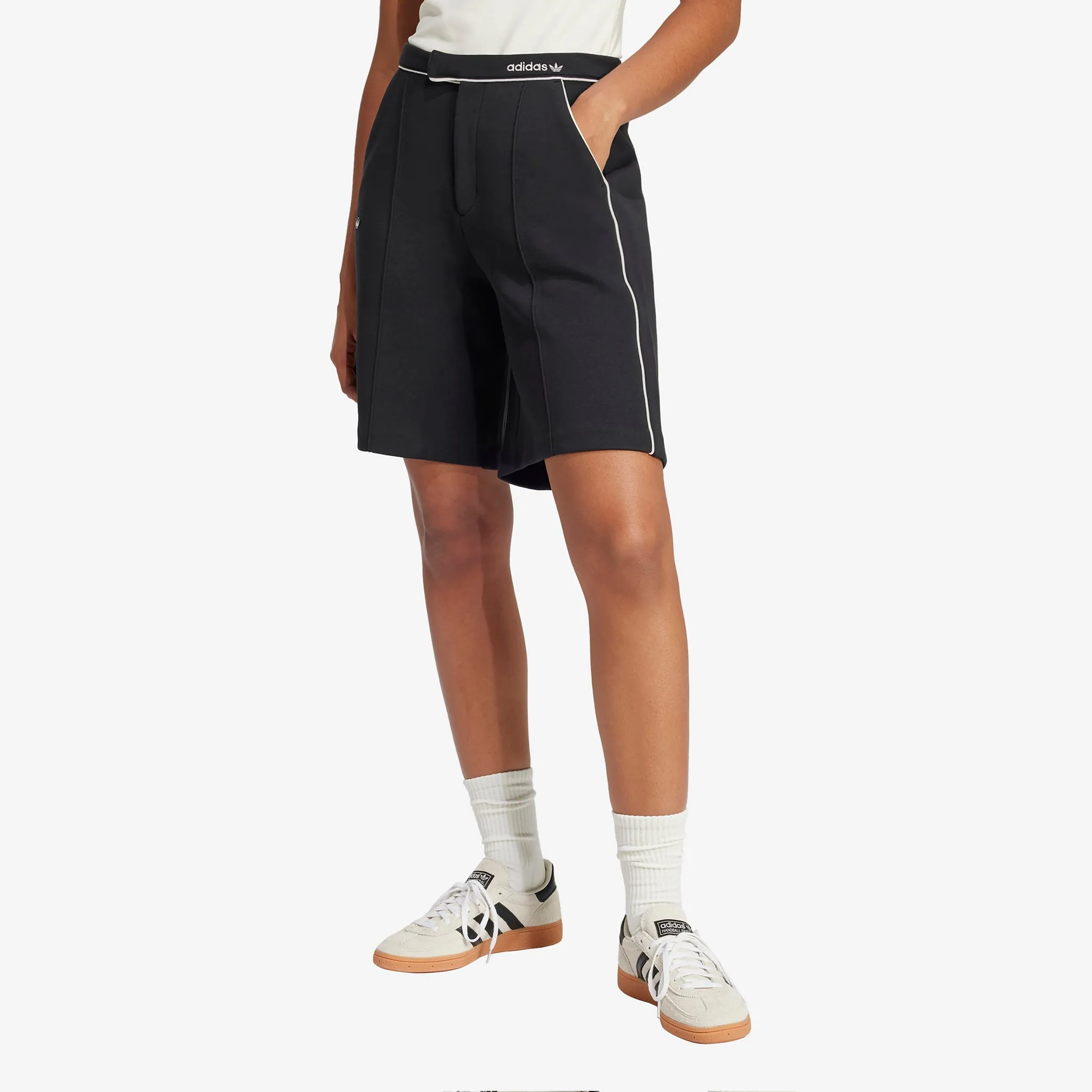 Women's Premium Tailored Bermuda Shorts Black